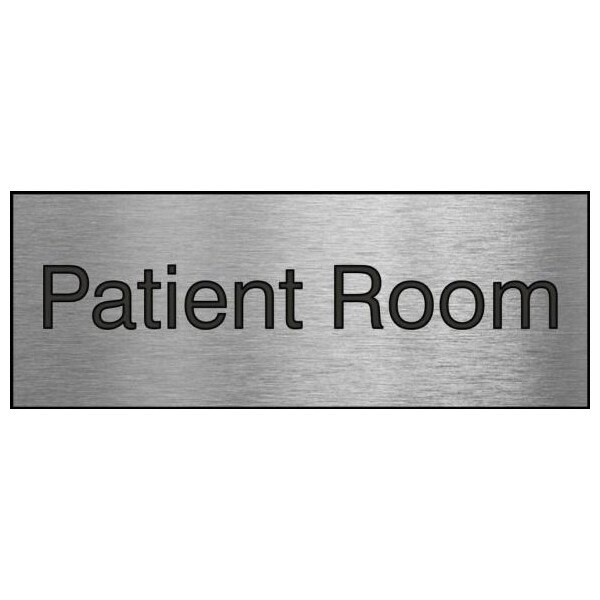 Accuform 8 in W x 3 in H, Engraved Plastic PSG911SL - main